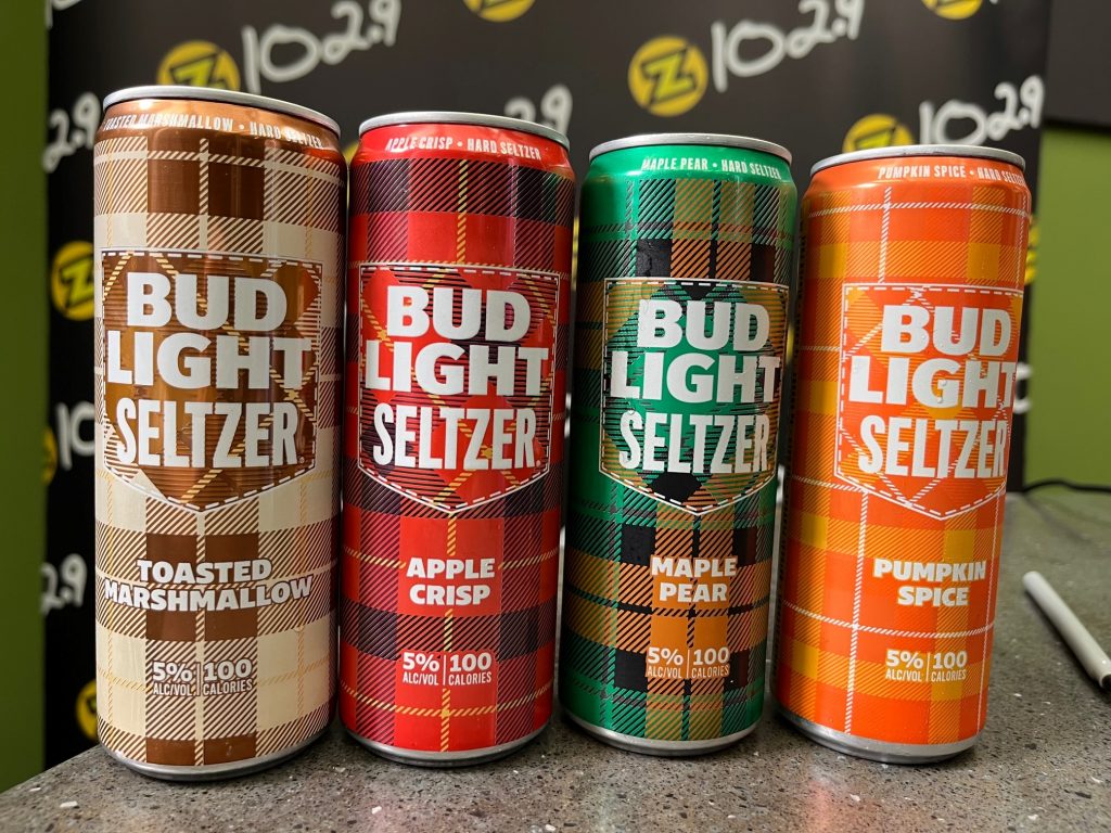 TASTE IT TUESDAY BUD LIGHT SELTZER’S FALL FLANNEL PACK Z102.9, KZIA