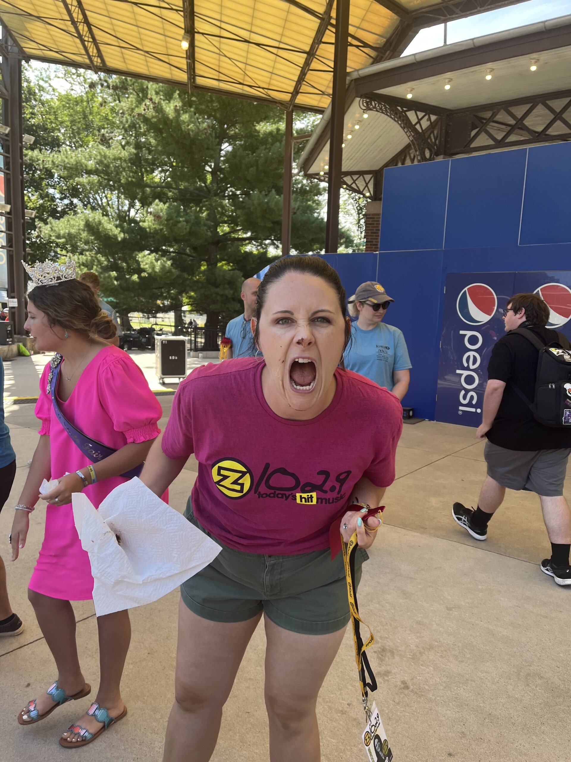 STATE FAIR PIE EATING CONTEST Z102.9, KZIA Today's Hit Music