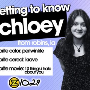 GET TO KNOW CHLOEY